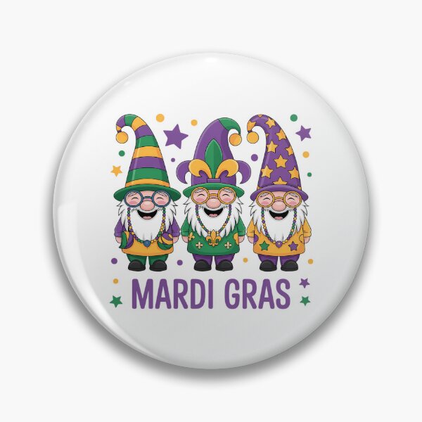 Item preview, Mardi Gras Gnomies designed and sold by JonathalIngham.
