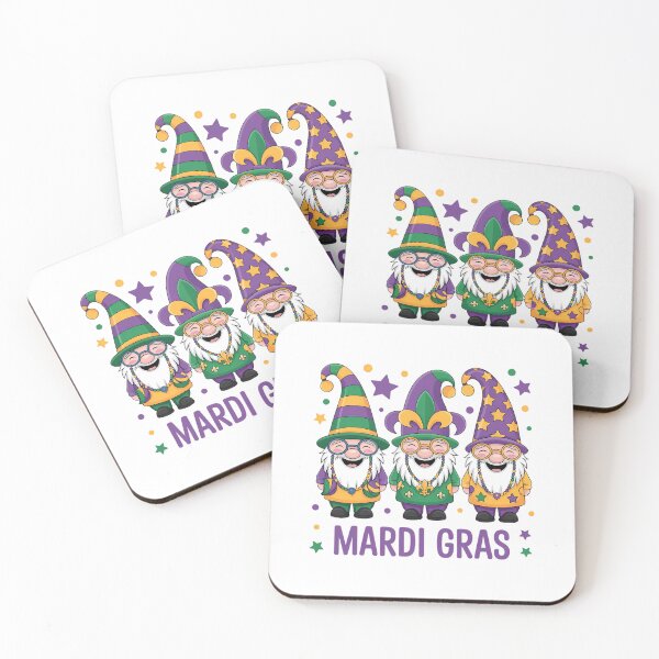 Item preview, Mardi Gras Gnomies designed and sold by JonathalIngham.