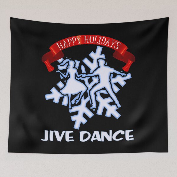 Item preview, Jive Dance Happy Holidays designed and sold by ManojPanchal522.