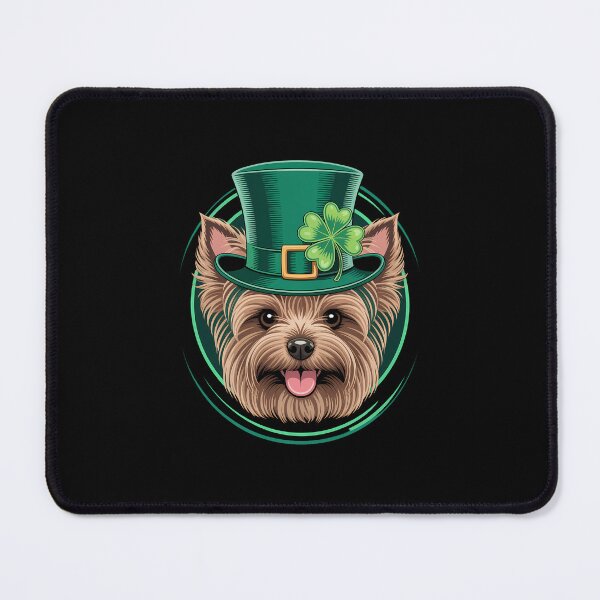 Item preview, Happy St Patrick's Day Cute Yorkshire for Pet Dog Lover designed and sold by EllenJast.