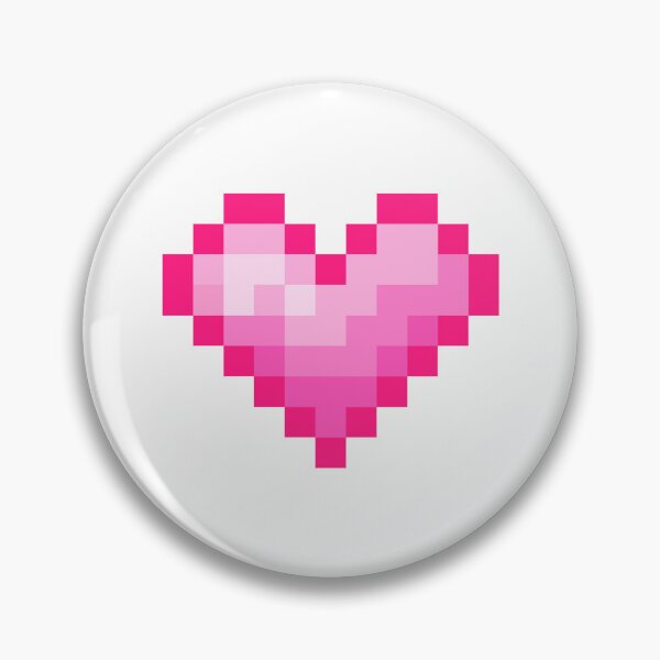Item preview, Kawaii Pink Pixel Heart designed and sold by kreature56.