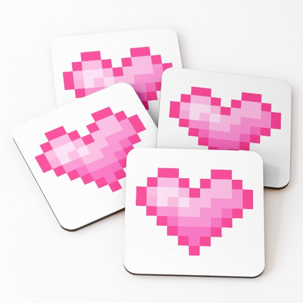 Item preview, Kawaii Pink Pixel Heart designed and sold by kreature56.