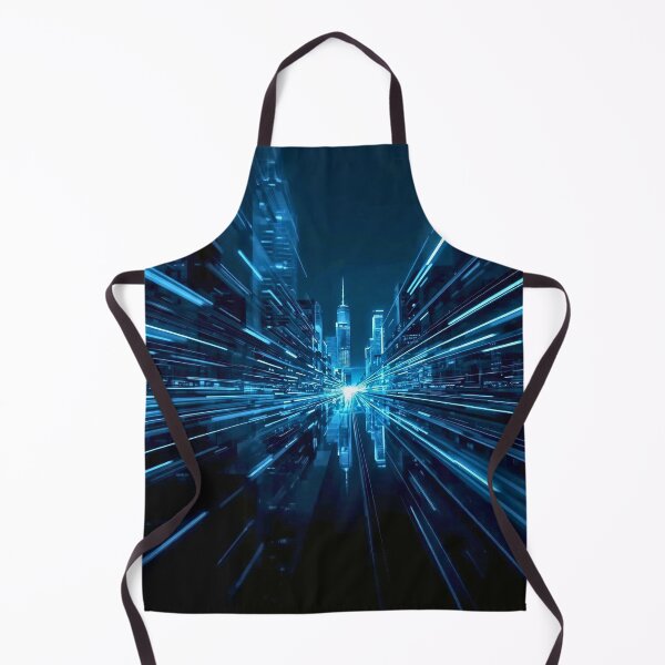 Item preview, Cybernetic Singularity and Electric Blue Light Speed designed and sold by Cozyartsss.