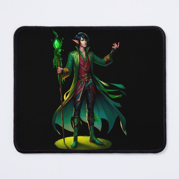 Item preview, The Elf Wizard Of The Enchanted Forest Realm Elf Design designed and sold by ManojPanchal522.