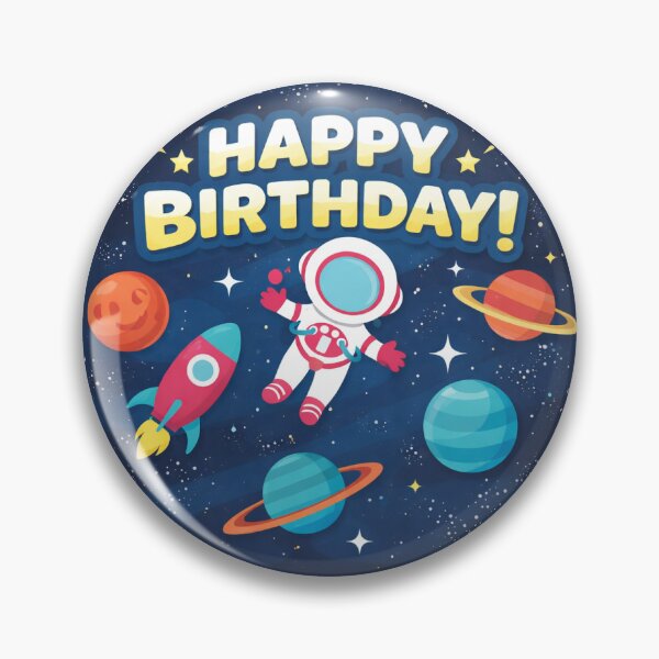 Item preview, Happy Birthday Space Adventure designed and sold by Pixel & Punchlines.