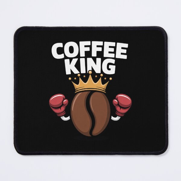 Item preview, Coffee King  Mens Coffee Drinker  Cute Coffee designed and sold by traceydowns.