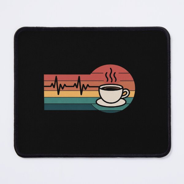 Item preview, Coffee Heartbeat Coffee Cup designed and sold by traceydowns.