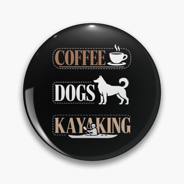 Item preview, Coffee Dogs Kayaking Kayaker Kayak designed and sold by KristieRamsey.