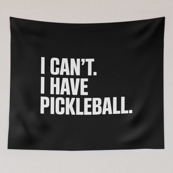 Artikelvorschau, Ich kann nicht, ich habe Pickleball. Frieden, Liebe, Pickleball-Trainer. entworfen und verkauft von EllenJast.