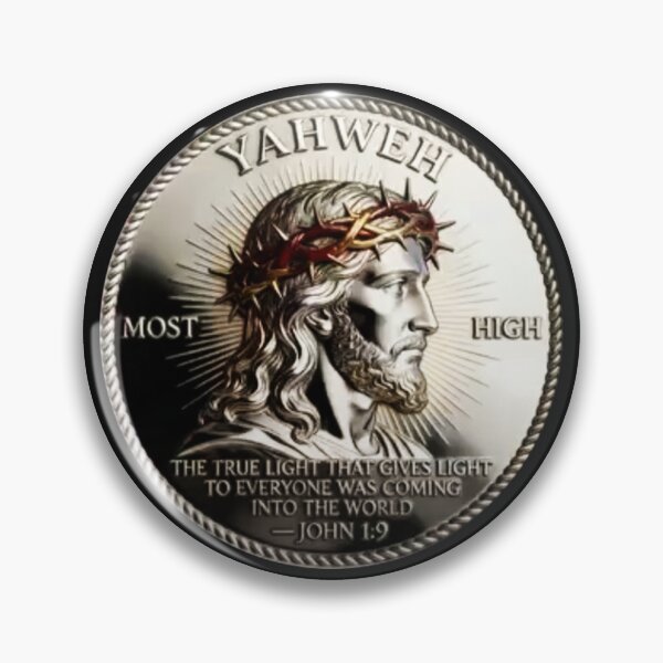 Item preview, Most High Yahweh; Coin Style; designed and sold by StickerApe.