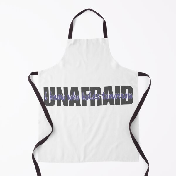Item preview, UNAFRAID I Know Who Holds Tomorrow | Christian Faith & Courage Quote designed and sold by LBVCreative.