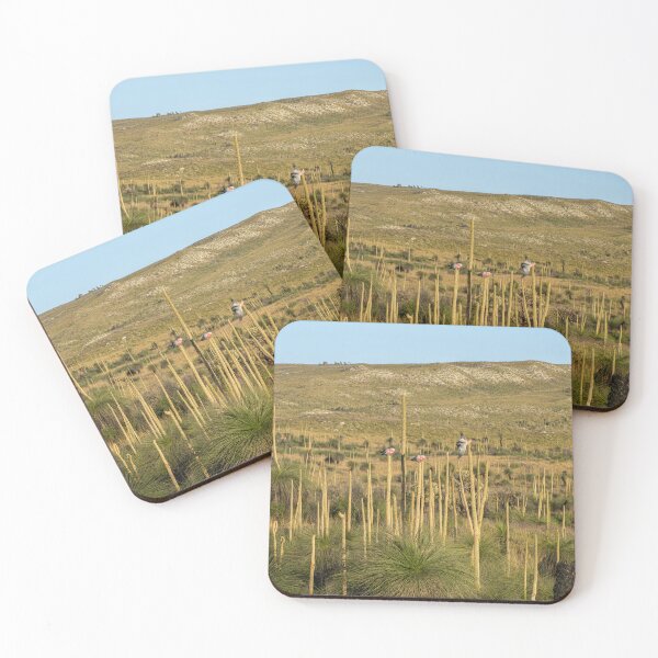 Item preview, Landscape with grass trees and galahs designed and sold by Windswell.