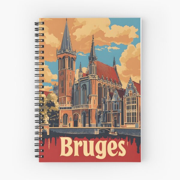 Item preview, Vintage Bruges: The Venice of the North designed and sold by CharlieDesings.