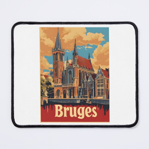 Item preview, Vintage Bruges: The Venice of the North designed and sold by CharlieDesings.