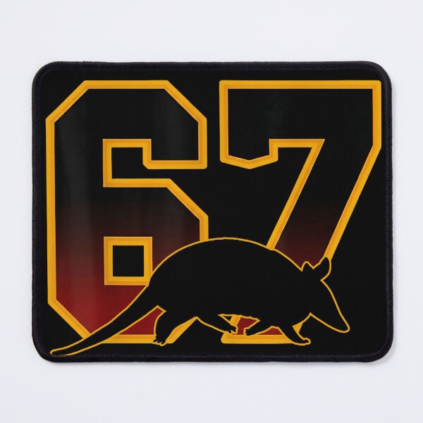 Item preview, Retro Armadillo 67 Six Seven Graphic Tee designed and sold by LashondaGreen89.