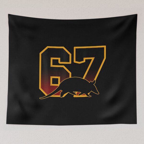 Item preview, Retro Armadillo 67 Six Seven Graphic Tee designed and sold by LashondaGreen89.