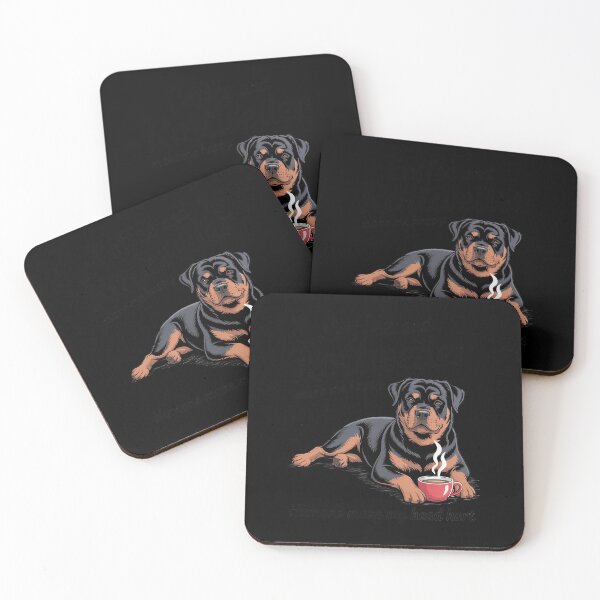 Item preview, Coffee And Rottweiler Make me Happy Humans Make My Head Hurt designed and sold by KristieRamsey.