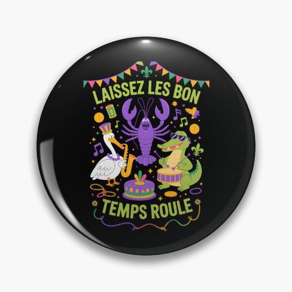 Item preview, Mardi Gras Laissez Les Bon Temps Rouler designed and sold by JonathalIngham.