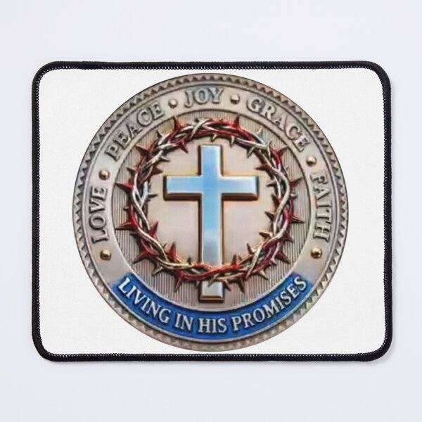 Item preview, Living in His promises; Coin Style; designed and sold by StickerApe.