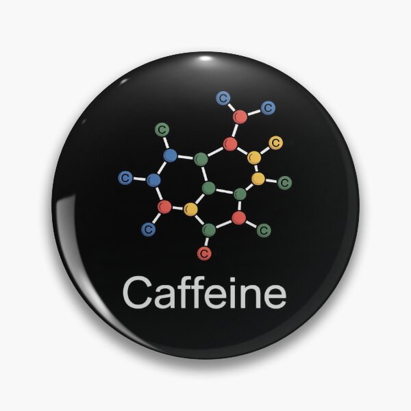 Item preview, Caffeine Molecule Coffee Coffee Lover Chemistry Gift designed and sold by KristieRamsey.