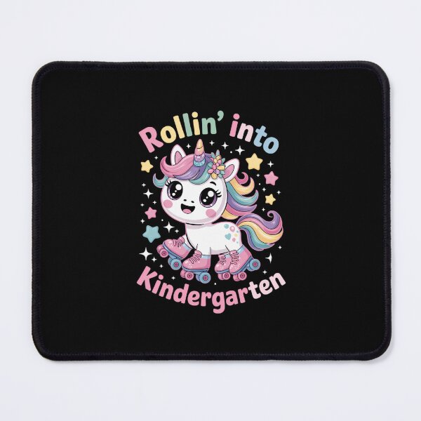 Item preview, Kindergarten Back To School First Day Girls Rollin Unicorn designed and sold by EllenJast.