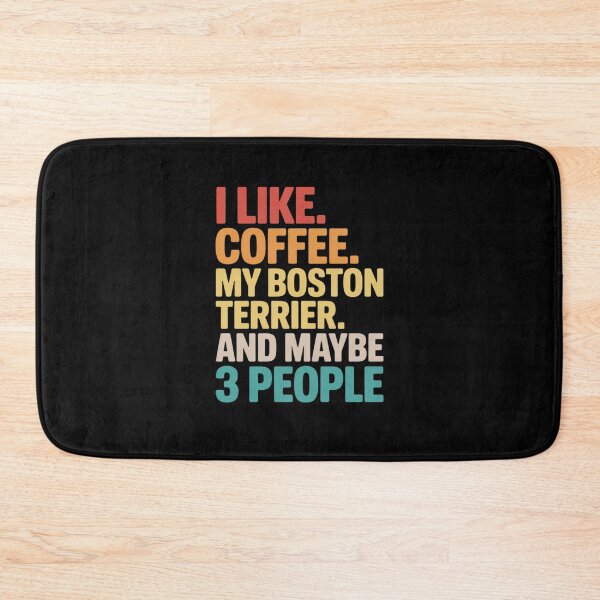 Item preview, Boston Terrier Dog Owner Coffee Lovers Quote designed and sold by traceydowns.