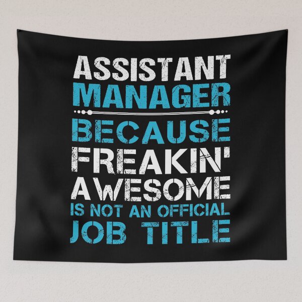 Item preview, Assistant Manager designed and sold by YungMcIlwain.