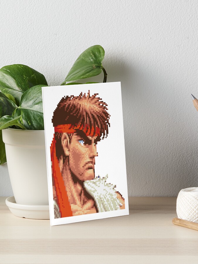 Super Street Fighter II - Ryu Art Board Print for Sale by pixel8tees