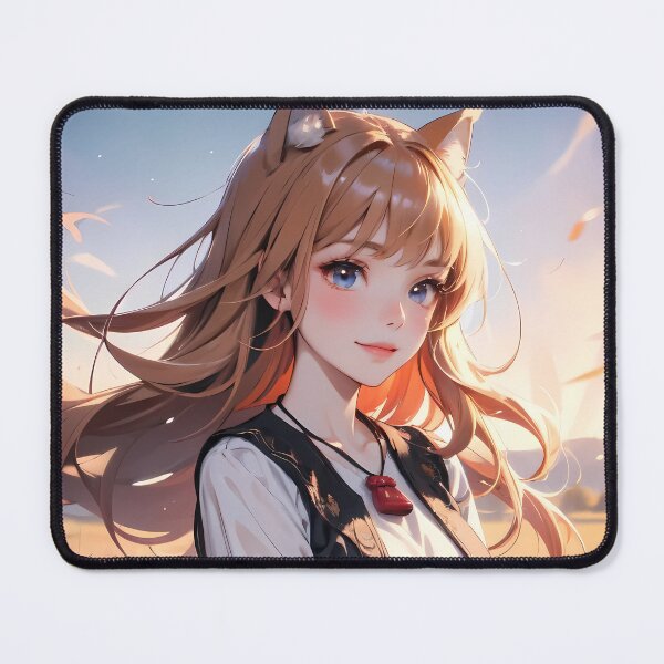 Item preview, Holo Spice And Wolf Anime Girl Waifu Autumn Wheat Field Fantasy designed and sold by CarlosBender.