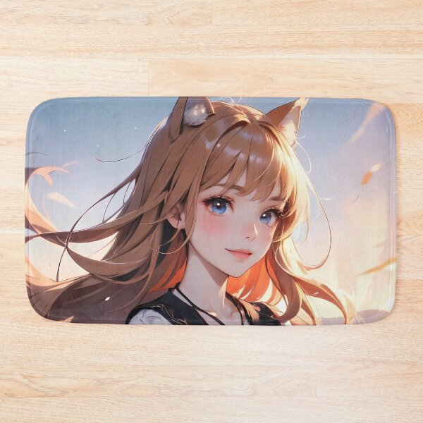 Item preview, Holo Spice And Wolf Anime Girl Waifu Autumn Wheat Field Fantasy designed and sold by CarlosBender.