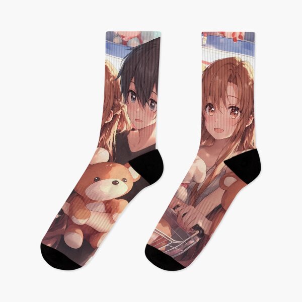 Item preview, Kirito Sword Art Online Tender Anime Couple Soft Warm Cute Moment designed and sold by bystudiolereve.