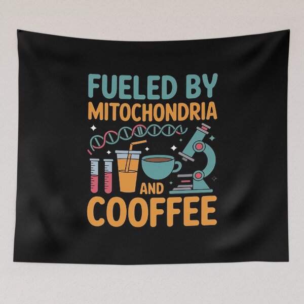 Item preview, Biology Teacher Science Fueled By Mitochondria Coffee designed and sold by KristieRamsey.