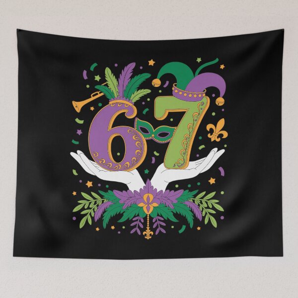 Item preview, Mardi Gras 67 Funny Meme designed and sold by JonathalIngham.
