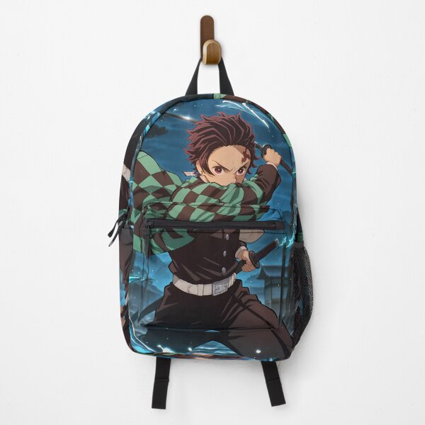 Item preview, Demon Tanjiro Kamado Anime Heroic Kimetsu No Yaiba Water Dynamic Night Power designed and sold by CarlosBender.