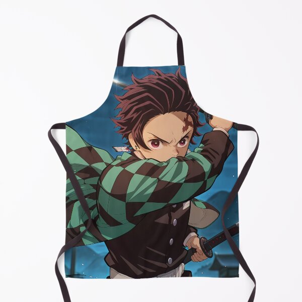 Item preview, Demon Tanjiro Kamado Anime Heroic Kimetsu No Yaiba Water Dynamic Night Power designed and sold by CarlosBender.