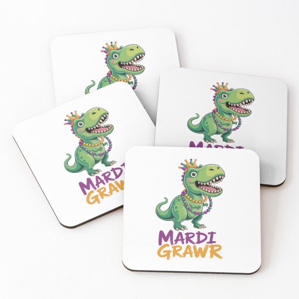 Item preview, Mardi Gras T-Rex Funny Dinosaur Party designed and sold by JonathalIngham.