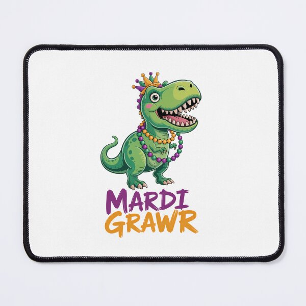 Item preview, Mardi Gras T-Rex Funny Dinosaur Party designed and sold by JonathalIngham.