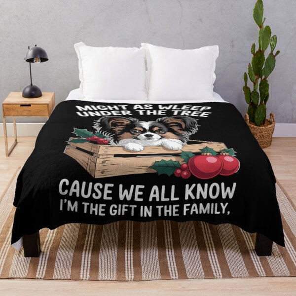 Item preview, Favorite Family Papillon Puppy Christmas Humor Quote designed and sold by EllenJast.