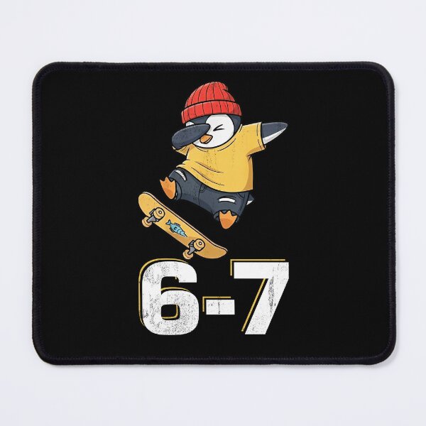 Item preview, Cool Skater Penguin 6-7 Six Seven Dab T-Shirt designed and sold by LashondaGreen89.