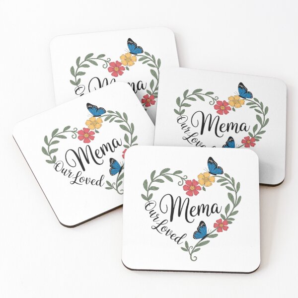 Item preview, Floral One Loved Mema Heart Mom Grandma Women Mother's Day designed and sold by IdunayaStore.