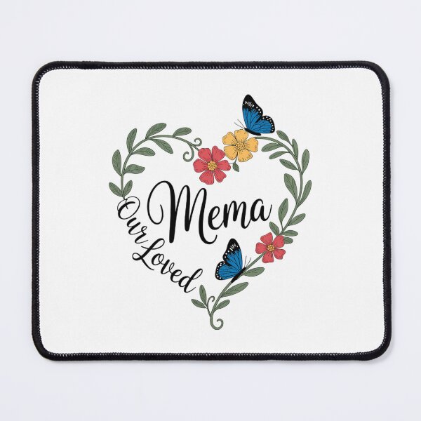 Item preview, Floral One Loved Mema Heart Mom Grandma Women Mother's Day designed and sold by IdunayaStore.
