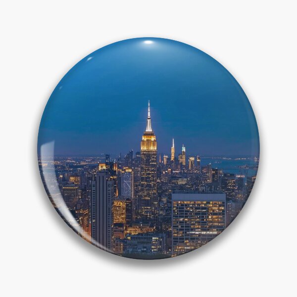 Item preview, Empire State of Mind Iconic New York Inspired Skyline designed and sold by Cozyartsss.