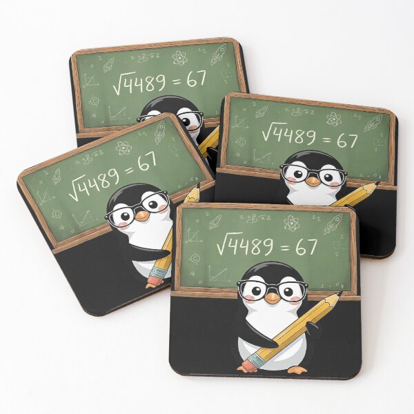 Item preview, Math Penguin √4489 Equals 67 Six Seven T-Shirt designed and sold by LashondaGreen89.