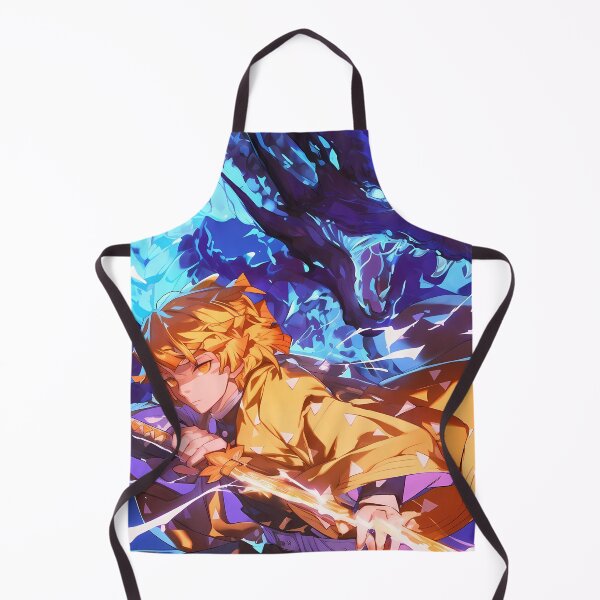 Item preview, Zenitsu Agatsuma Demon Slayer Anime Lightning Dragon Power designed and sold by CarlosBender.
