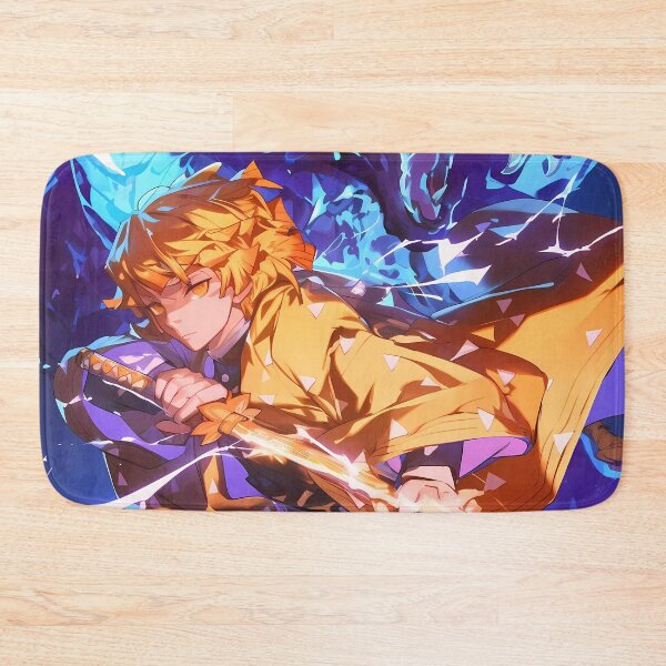 Item preview, Zenitsu Agatsuma Demon Slayer Anime Lightning Dragon Power designed and sold by CarlosBender.