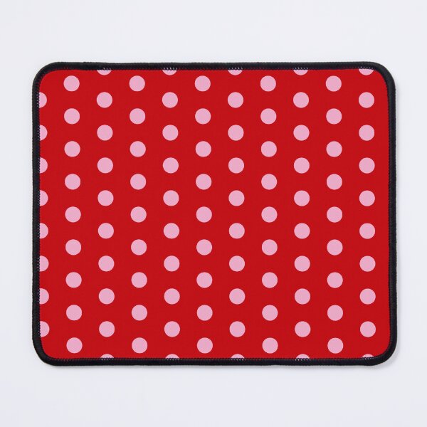 Item preview, Pink on Red Valentines Polka Dots designed and sold by DanielleGensler.