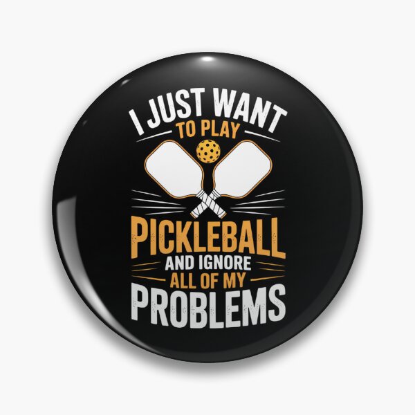 Item preview, I Just Want to Play Pickleball - Pickleballers Sports Lover designed and sold by EllenJast.