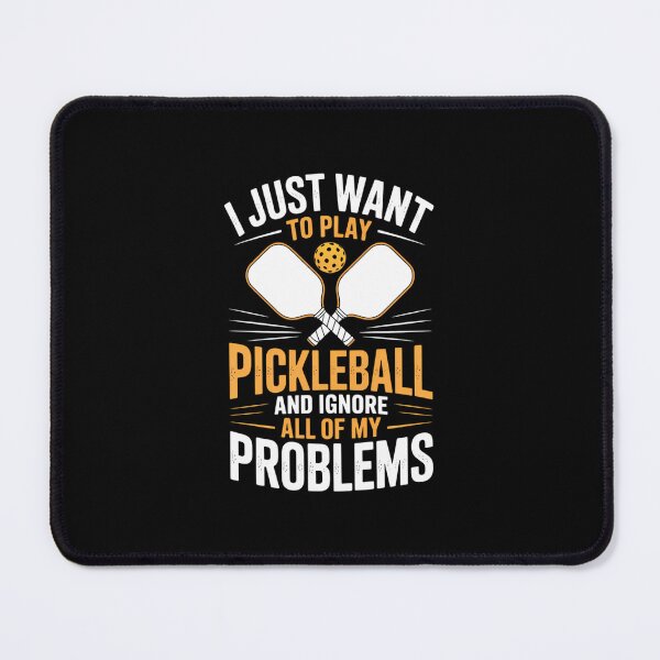 Item preview, I Just Want to Play Pickleball - Pickleballers Sports Lover designed and sold by EllenJast.