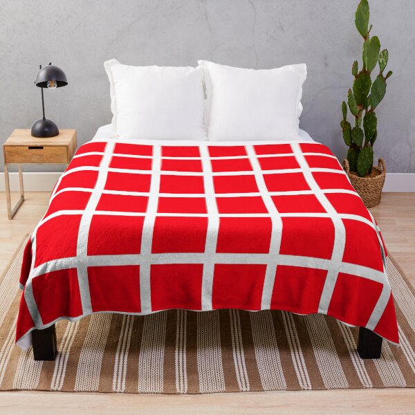 Item preview, Red Simple Checker Tiles Pattern designed and sold by patternsoup.