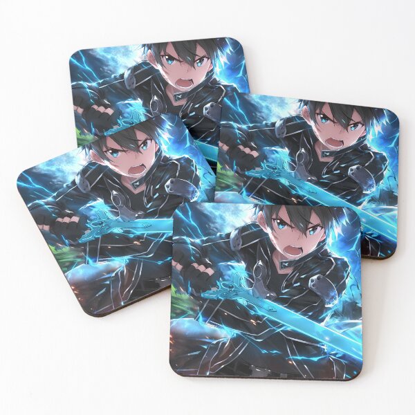 Item preview, Kirito Sword Art Online Fierce Anime Battle Moon Blue Power Strike designed and sold by bystudiolereve.